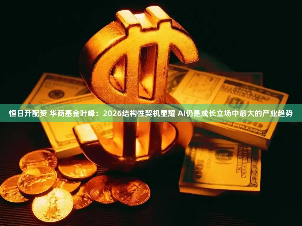 恒日升配资 华商基金叶峰：2026结构性契机显耀 AI仍是成长立场中最大的产业趋势