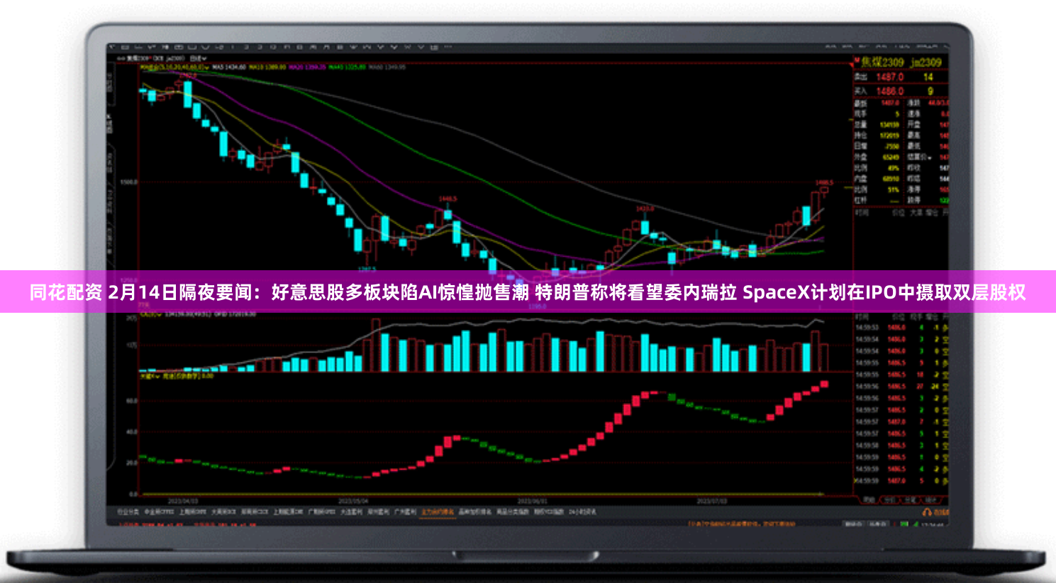 同花配资 2月14日隔夜要闻：好意思股多板块陷AI惊惶抛售潮 特朗普称将看望委内瑞拉 SpaceX计划在IPO中摄取双层股权