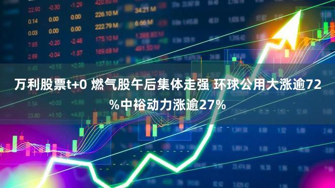 万利股票t+0 燃气股午后集体走强 环球公用大涨逾72%中裕动力涨逾27%