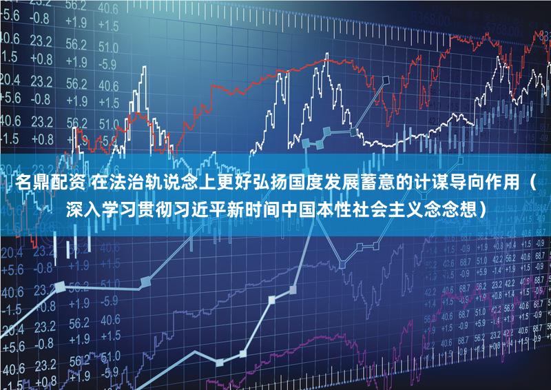 名鼎配资 在法治轨说念上更好弘扬国度发展蓄意的计谋导向作用（深入学习贯彻习近平新时间中国本性社会主义念念想）