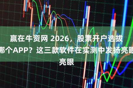 赢在牛资网 2026，股票开户选拔哪个APP？这三款软件在实测中发扬亮眼