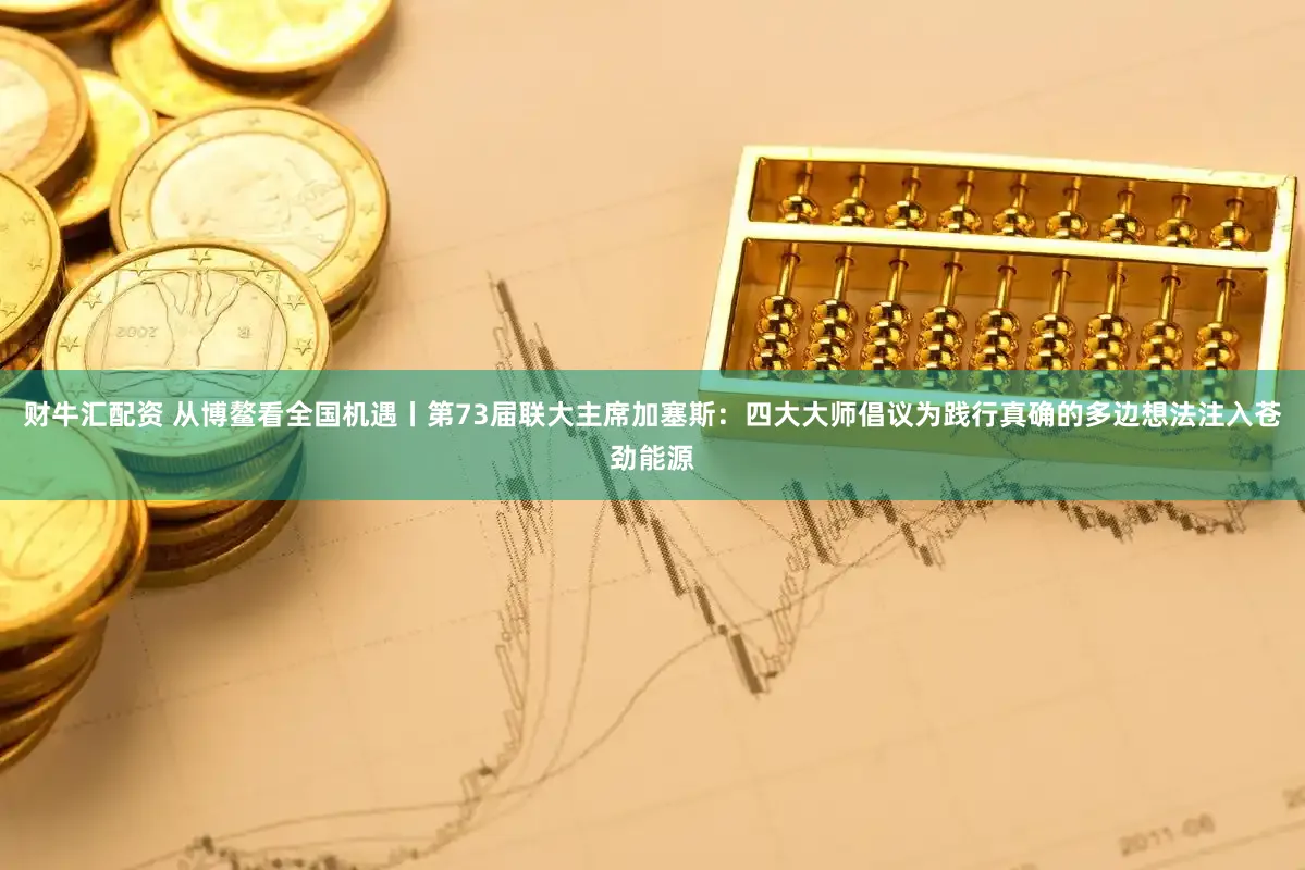 财牛汇配资 从博鳌看全国机遇丨第73届联大主席加塞斯：四大大师倡议为践行真确的多边想法注入苍劲能源