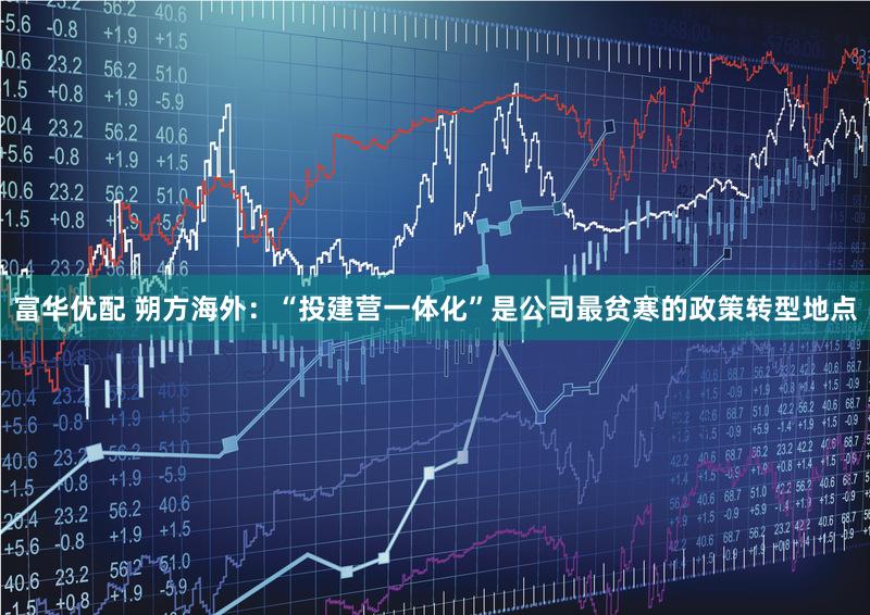 富华优配 朔方海外：“投建营一体化”是公司最贫寒的政策转型地点